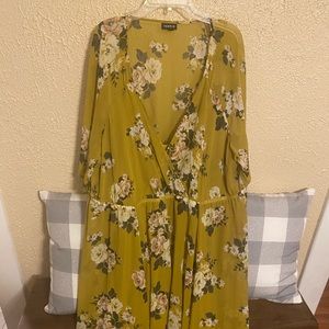 Torrid Flutter Sleeve High-Low Dress - Sz. 3